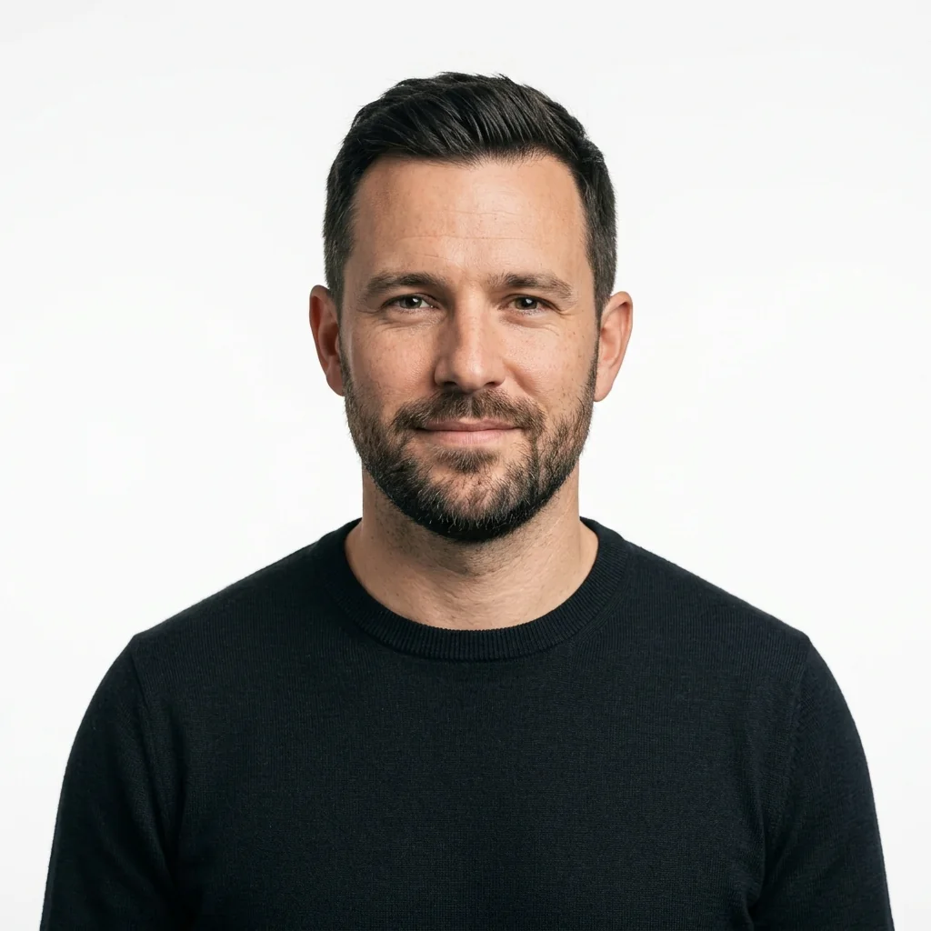 Studio founder and product lead, headshot